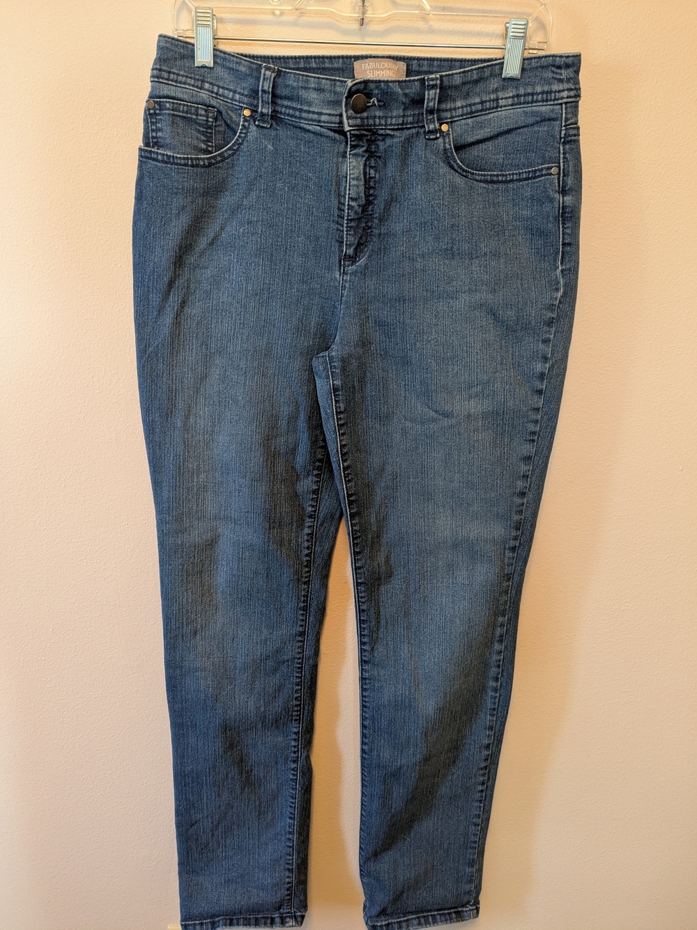 Chico's Mid-Blue Skinny Jeans - Stretch Denim
